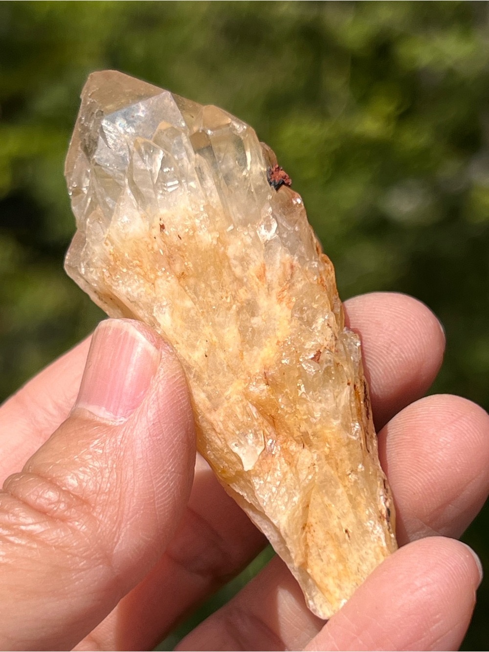 Kundalini (3) citrine point | Crystal